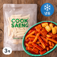 쿡생 볼빨간 떡볶이 (냉동), 440g, 3개