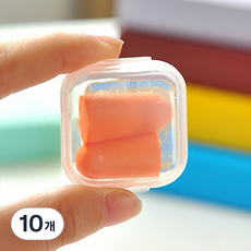 Polar 彩色耳罩 橘色, 10個, 2入