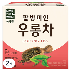 녹차원 팔방미인 우롱차, 1.2g, 2개, 50개입