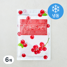딜라잇가든 레드커런트 (냉동), 6개, 500g