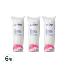 Cotonet 卸妝棉籤, 6個, 80入