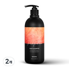 Bananal 香氛洗髮精桃花麝香, 500ml, 2個