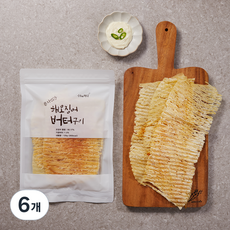 더먹다 자연오감 해오징어 버터구이, 120g, 6개