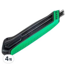 사타 컷터칼 소 9mm 93481, 4개