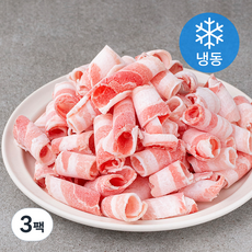 6다이닝 이베리코 대패 삼겹살 (냉동), 500g, 3팩