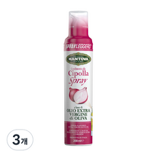 만토바 엑스트라버진 올리브오일 스프레이 양파향, 200ml, 3개