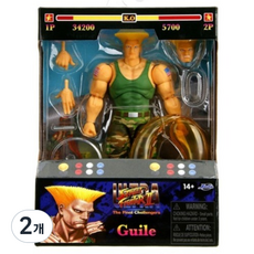 ACADEMY HOBBY MODEL KITS 快打旋風可動公仔 蓋爾 S24177, 2個