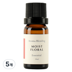 소소코 아로마블랜딩 에센셜오일 모이스트 플로럴, 5개, 10ml