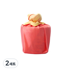 Salt Tree 3年製圓形罐裝海鹽+花蕾包裹巾, 280g, 2組