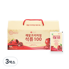 바로푸드 레알 프리미엄 석류즙 100, 80ml, 3박스