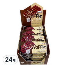 다크와플 위드 밀크크림, 50g, 24개