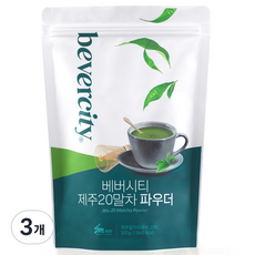 베버시티 제주 20말차 파우더, 500g, 1개입, 3개