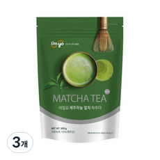 아임요 제주하늘 말차 파우더, 500g, 1개입, 3개