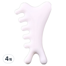 굿썸 컴팩트 두피 마사지기 3 x 5 x 2 cm 17g, 4개, 화이트 소개 5