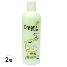 예삐 오가닉 단모용 고양이 전용 샴푸, 500ml, 1개입, 2개