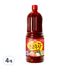 오뚜기 초고추장, 2.25kg, 4개