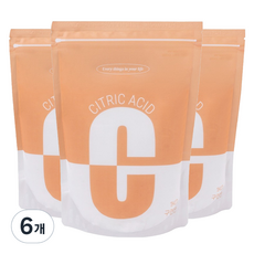 VISLEY 優質檸檬酸, 6個, 1kg