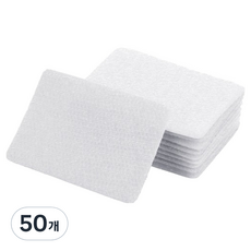 DOSell 防滑魔鬼氈膠帶 白色, 50個