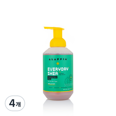 알라피아 에브리데이 시어 포밍 핸드솝 바닐라 민트, 532ml, 4개