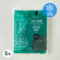 글로벌냉동식품 중국산 유채 (냉동), 5개, 1kg