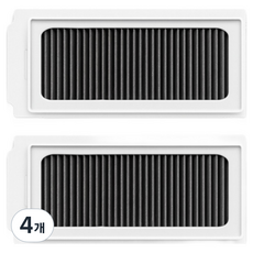 WonderfulPlace 相容 Ecovacs X5 替換濾網, 4個, 單一商品