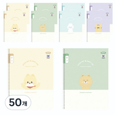 PENPIA 1000 小學線圈筆記本 3-6日記, 隨機出貨, 50個