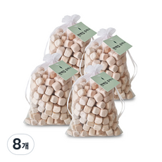 친환경편백아트 편백칩 방향 주머니 대, 150g, 8개