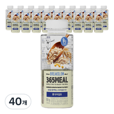 365밀 고식이섬유, 50g, 40개