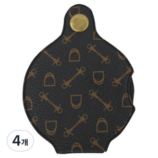 Healssidot 迷你放大鏡 黑色, 單一商品, 4個