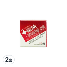 十靈本舖 十靈油一條根舒緩油膏 (佛(左)手香、辣椒精油、薄荷精油、薰衣草精油), 旅遊居家必備, 2盒, 30g