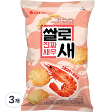 LOTTE 樂天 蝦味米餅, 108g, 3包