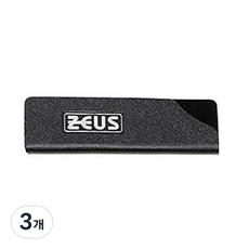 제우스 칼집 소소 6인치, 블랙, 3개