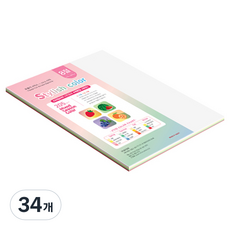 종이문화 SS 스타일리쉬 시즌 두꺼운 혼합색지 205g 04 Winter, 34개, 8절