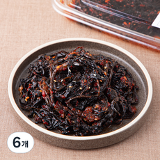 식탁위의사계 고들빼기 장아찌, 180g, 6개