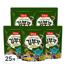 광천김 고소하고 바삭한 김부각 오리지널, 50g, 25개