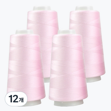 유니크 프리미엄 OWL 코아사 45수2합, 04 라이트핑크, 12개