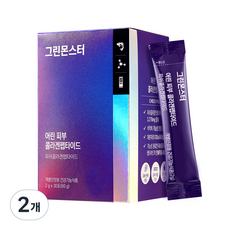 그린몬스터 어린 피부콜라겐펩타이드, 2개, 30회분