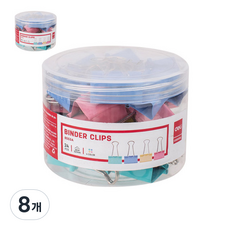 델리 메탈 더블클립 3호 E8553A, 32mm, 24개입, 8개