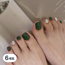비투윈 패디팁 세트, 6세트, 그린썸머미러 젤타입