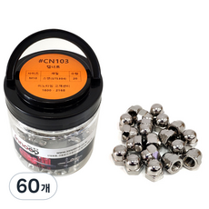 Ino工具 六角蓋形螺帽 不鏽鋼 M10 CN103, 60個