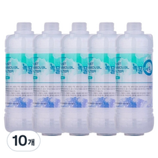 샤워기 필터 알뜰 대, 10개, 무향