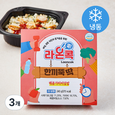 라온콕 한끼뚝딱 매콤가리비덮밥 (냉동), 240g, 3개