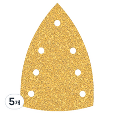 보쉬 EXPERT C470 삼각 7홀 P40 100 x 150 mm 10p 2608901114, 5개