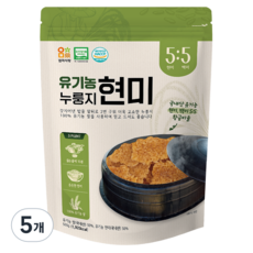 엄마사랑 누룽지 스낵 현미, 5개, 500g