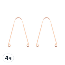 ZIBATO ZICLE 舌苔刮除器 Type 1, 4個, 15g