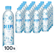 Deeps 블루 먹는해양심층수, 500ml, 100개