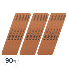 엘비아 네일 우드파일 150/150, 90개, 가넷