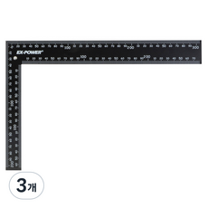 이엑스파워 도장타입 직각자 200 x 300 mm ECS-2030B, 3개