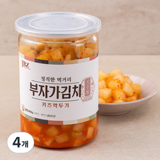 부자가김치 키즈 깍두기, 800g, 4개