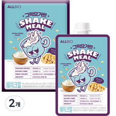 올바이오 그릭요거트 쉐이크밀 고식이섬유 한끼대용 5p, 250g, 2개